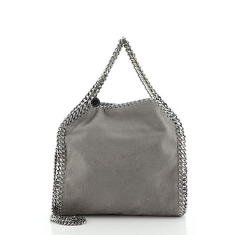 Stella McCartney Falabella Fold Over Crossbody Bag Shaggy Deer Mini