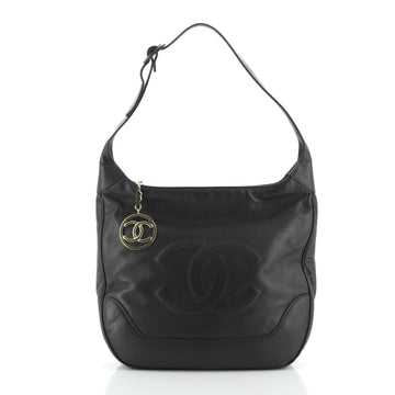Chanel Vintage Timeless CC Hobo Caviar Medium