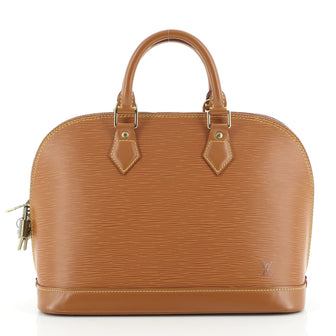Louis Vuitton Vintage Alma Handbag Epi Leather PM