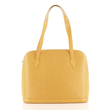 Louis Vuitton Lussac Handbag Epi Leather