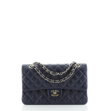 Chanel Classic Double Flap Bag Quilted Caviar Medium