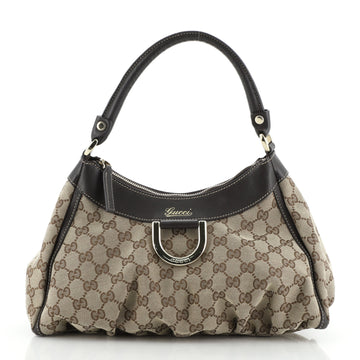 Gucci Abbey D-Ring Hobo GG Canvas Medium
