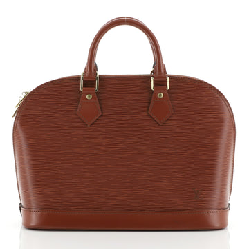 Louis Vuitton Vintage Alma Handbag Epi Leather PM