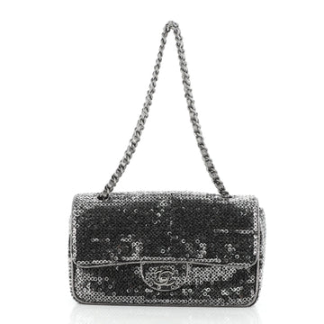 Chanel Classic Single Flap Bag Sequins Medium