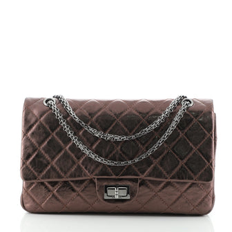 Chanel Reissue 2.55 Flap Bag Quilted Metallic Aged Calfskin 227