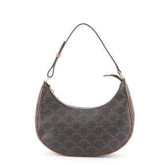 Celine Ava Bag Triomphe Coated Canvas