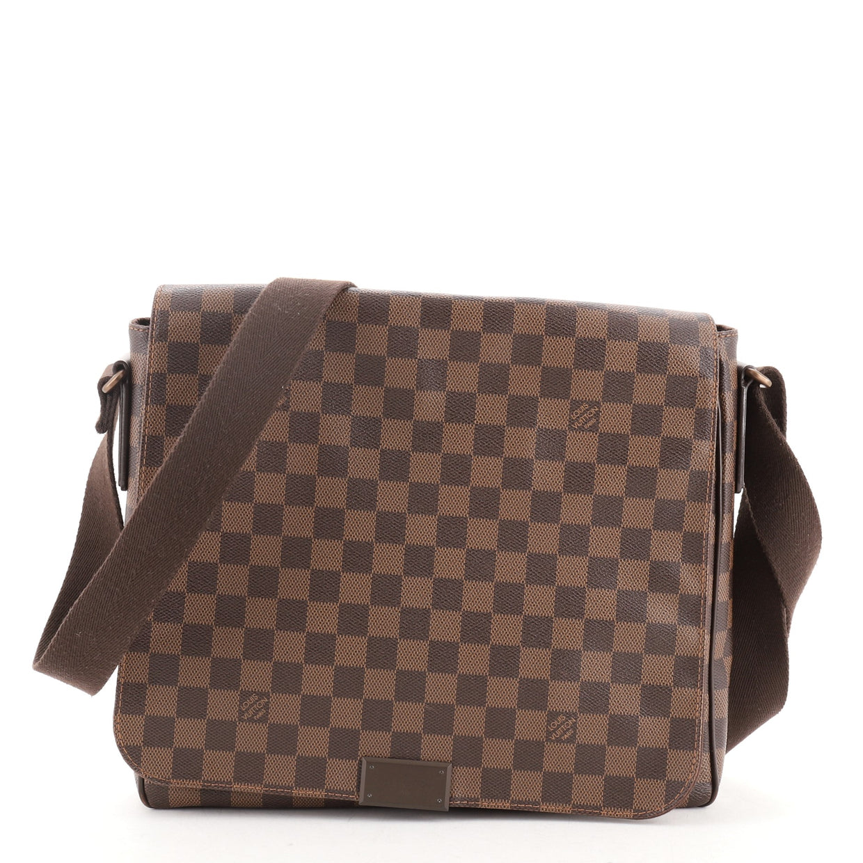 Louis Vuitton District Messenger Bag Damier MM Brown 605011