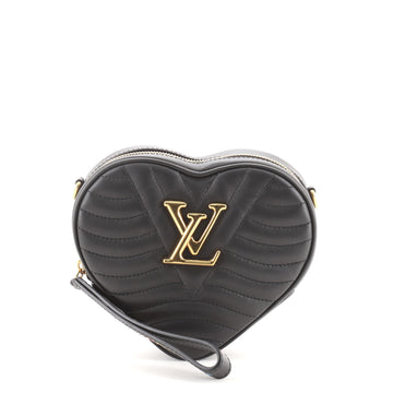 Louis Vuitton New Wave Heart Crossbody Bag Quilted Leather