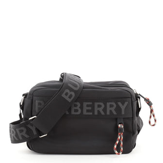 Burberry Logo Detail Camera Bag Nylon