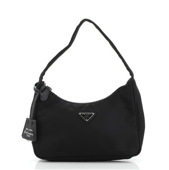 Prada Re-Edition 2000 Hobo Tessuto Mini