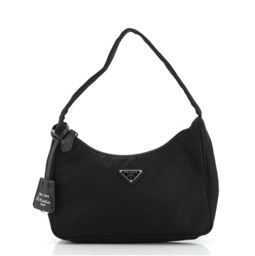 Prada Re-Edition 2000 Hobo Tessuto Mini