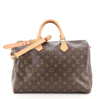 Louis Vuitton Speedy Bandouliere Bag Monogram Canvas 35