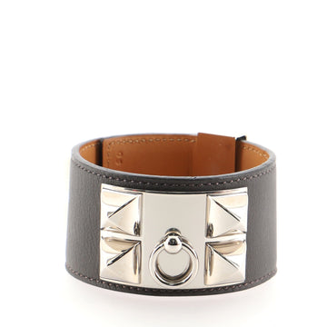 Hermes Collier de Chien Bracelet Leather