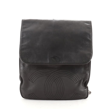 Chanel Vintage CC Flap Backpack Leather Medium