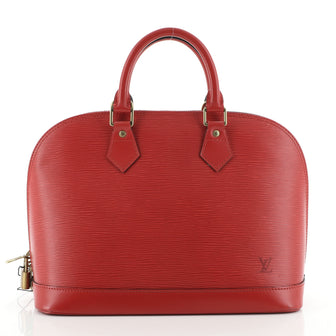 Louis Vuitton Vintage Alma Handbag Epi Leather PM