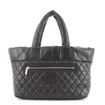 Chanel Coco Cocoon Zipped Tote Lambskin Large