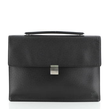 Louis Vuitton Porte-Documents Angara Handbag Taiga Leather