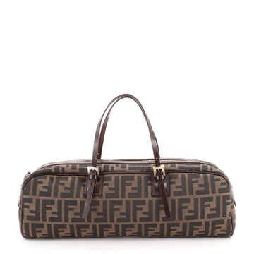 Fendi Buckle Bowling Bag Zucca Canvas Large