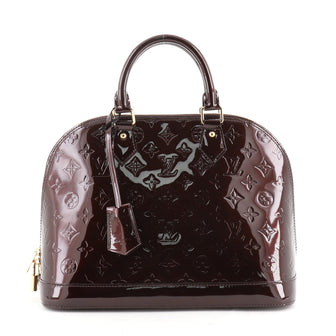 Louis Vuitton Alma Handbag Monogram Vernis PM