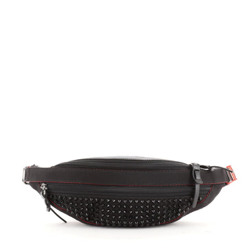 Christian Louboutin Paris NYC Waist Bag Spiked Leather