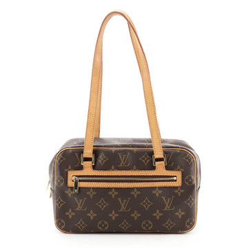 Louis Vuitton Cite Handbag Monogram Canvas MM