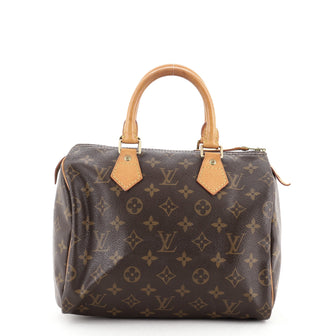 Louis Vuitton Speedy Handbag Monogram Canvas 25