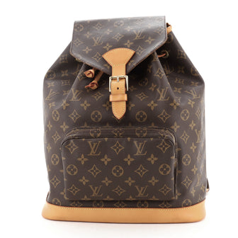 Louis Vuitton Montsouris Backpack Monogram Canvas GM