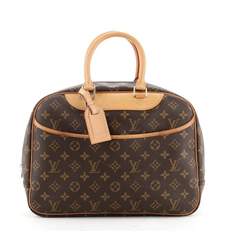 Louis Vuitton Deauville Handbag Monogram Canvas
