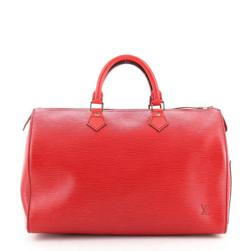 Louis Vuitton Speedy Handbag Epi Leather 35