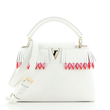Louis Vuitton Capucines Bag Leather with Embellished Detail BB
