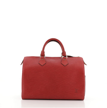 Louis Vuitton Speedy Handbag Epi Leather 30