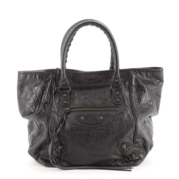 Balenciaga Sunday Tote Classic Studs Leather Small