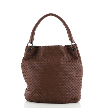 Bottega Veneta Bucket Hobo Intrecciato Nappa Small