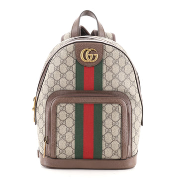 Gucci Ophidia Backpack GG Coated Canvas Small