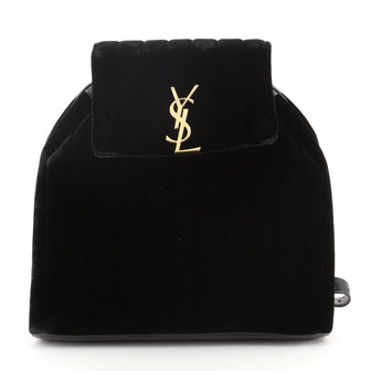 Saint Laurent Vicky Backpack Velvet Medium