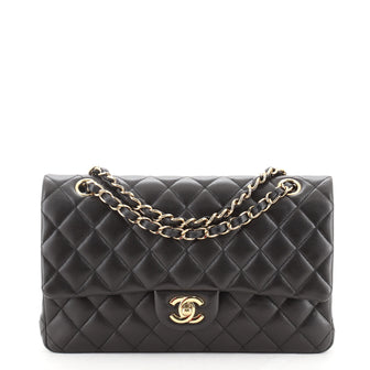 Chanel Classic Double Flap Bag Quilted Lambskin Medium