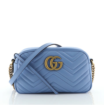 Gucci GG Marmont Shoulder Bag Matelasse Leather Small
