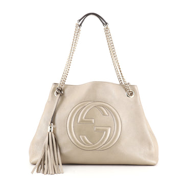 Gucci Soho Chain Strap Shoulder Bag Leather Medium