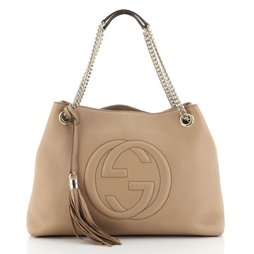 Gucci Soho Chain Strap Shoulder Bag Leather Medium