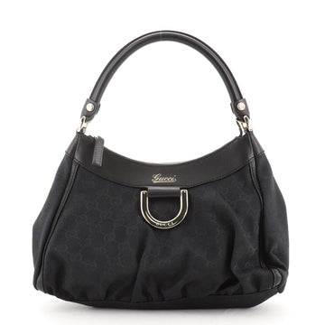 Gucci D Ring Hobo GG Canvas Small