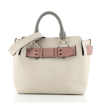 Burberry Belt Tote Leather Small