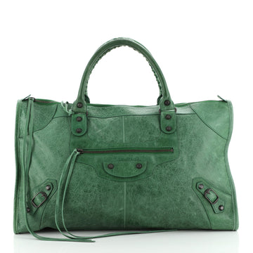 Balenciaga Work Classic Studs Bag Leather
