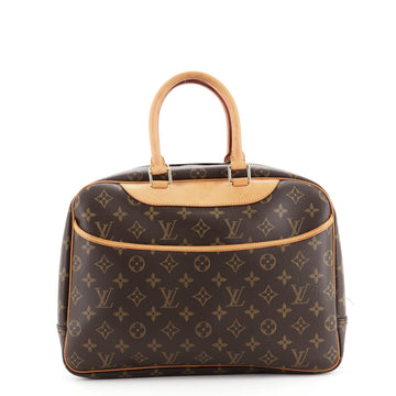 Louis Vuitton Deauville Handbag Monogram Canvas