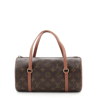 Louis Vuitton Papillon Handbag Monogram Canvas 26