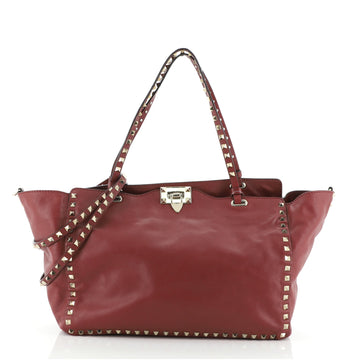 Valentino Rockstud Tote Soft Leather Medium