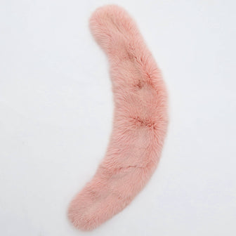 Fendi Stole Fox Fur and Printed Silk