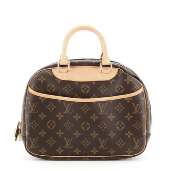 Louis Vuitton Trouville Handbag Monogram Canvas