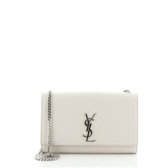 Saint Laurent Classic Monogram Crossbody Bag Grainy Leather Medium