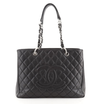 Chanel Grand Shopping Tote Quilted Caviar