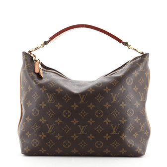 Louis Vuitton Sully Handbag Monogram Canvas PM